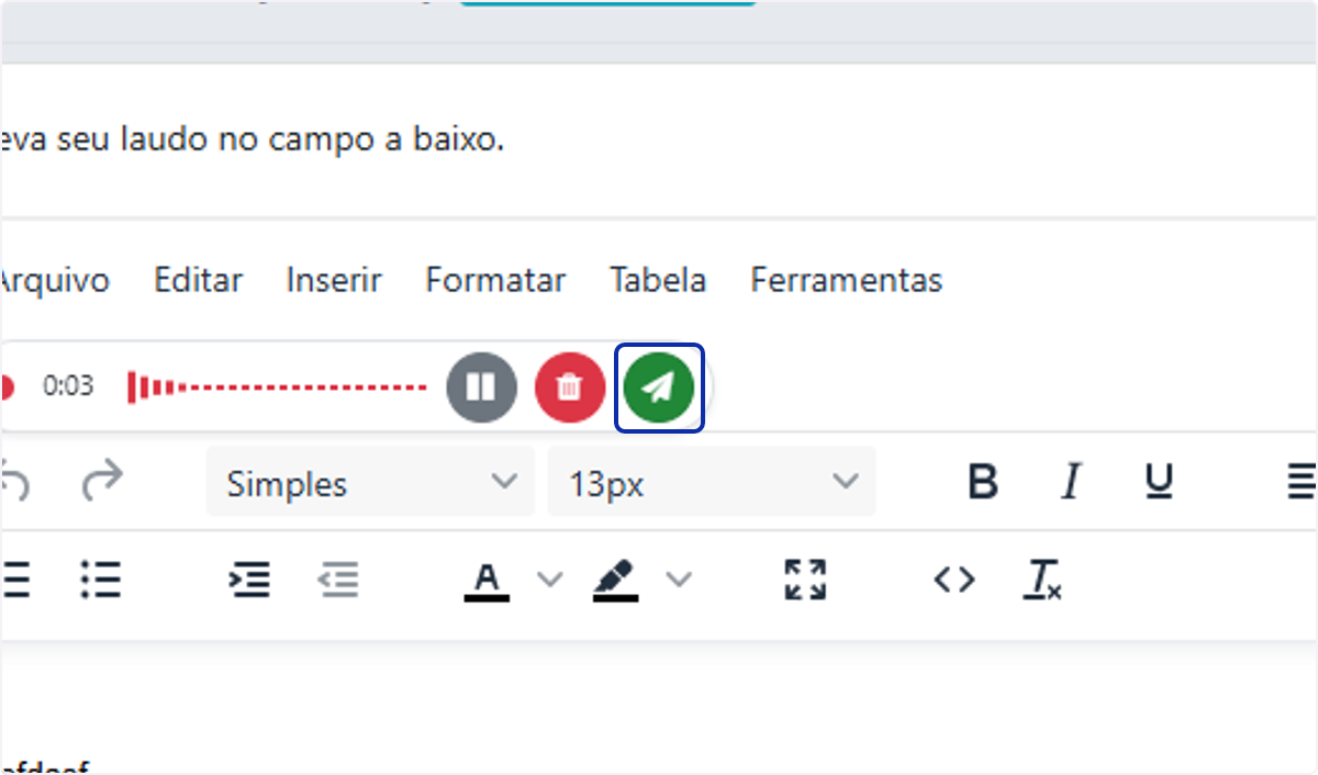 Enviar para transcrever